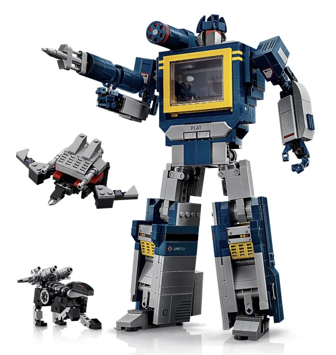 2025 neue 1505 Stücke Bule Roboter Bausteine Montage Ziegel Modell 10358 Spielzeug Für Junge Kinder Weihnachten Geburtstag Geschenk wohnkultur