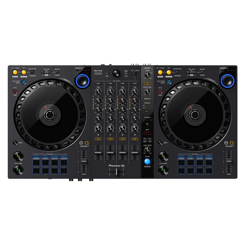 4-deck Rekordbox and Serato DJ Controller Pioneer DDJ-FLX6 4-Channel DJ Controller Serat Rekordbox & ProX XS-DDJFLX6W