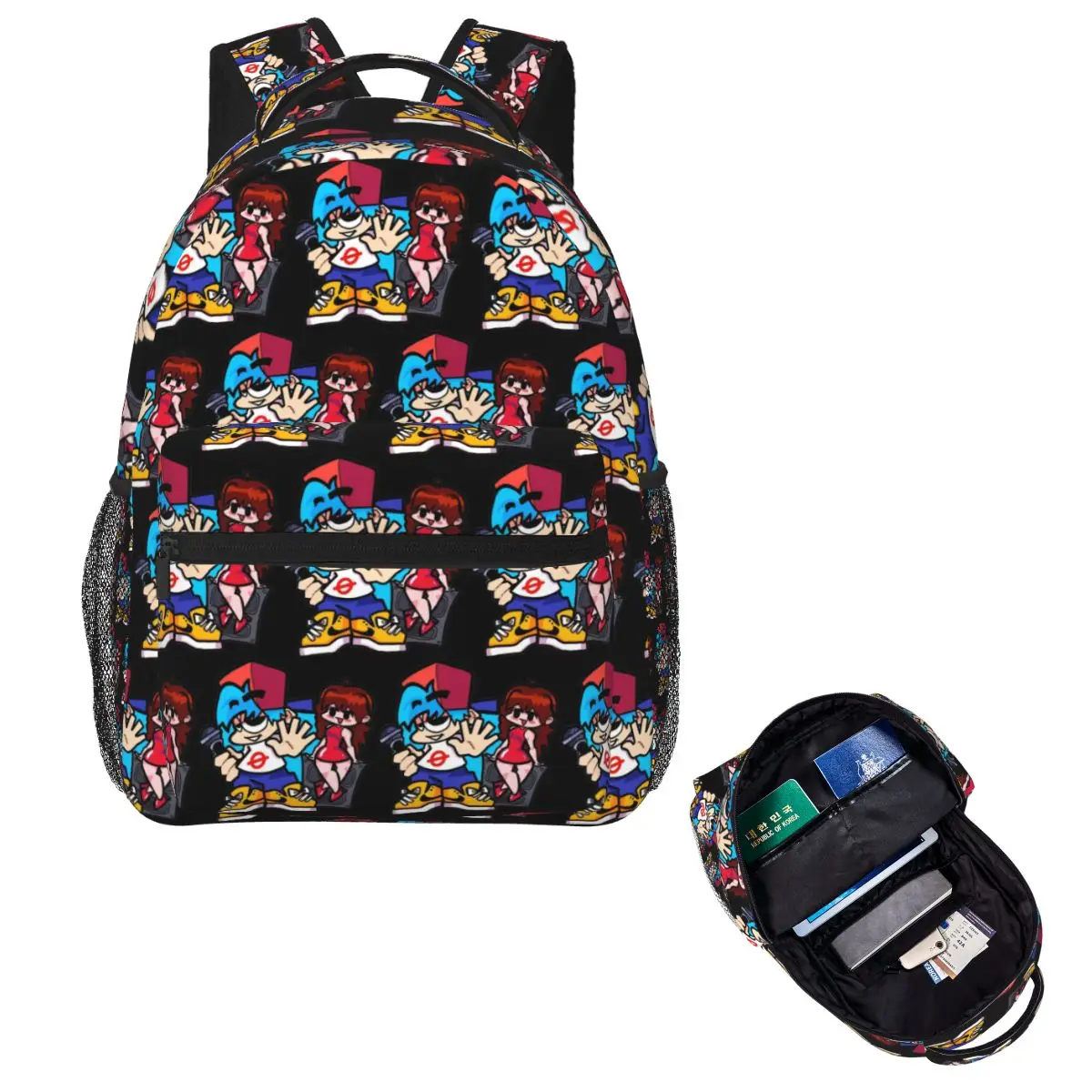 

Friday Night Funkin Backpack Hot Sale Daypack Large Capacity Boys Girls BookBag School Bag Shoulder Bags for Men Women