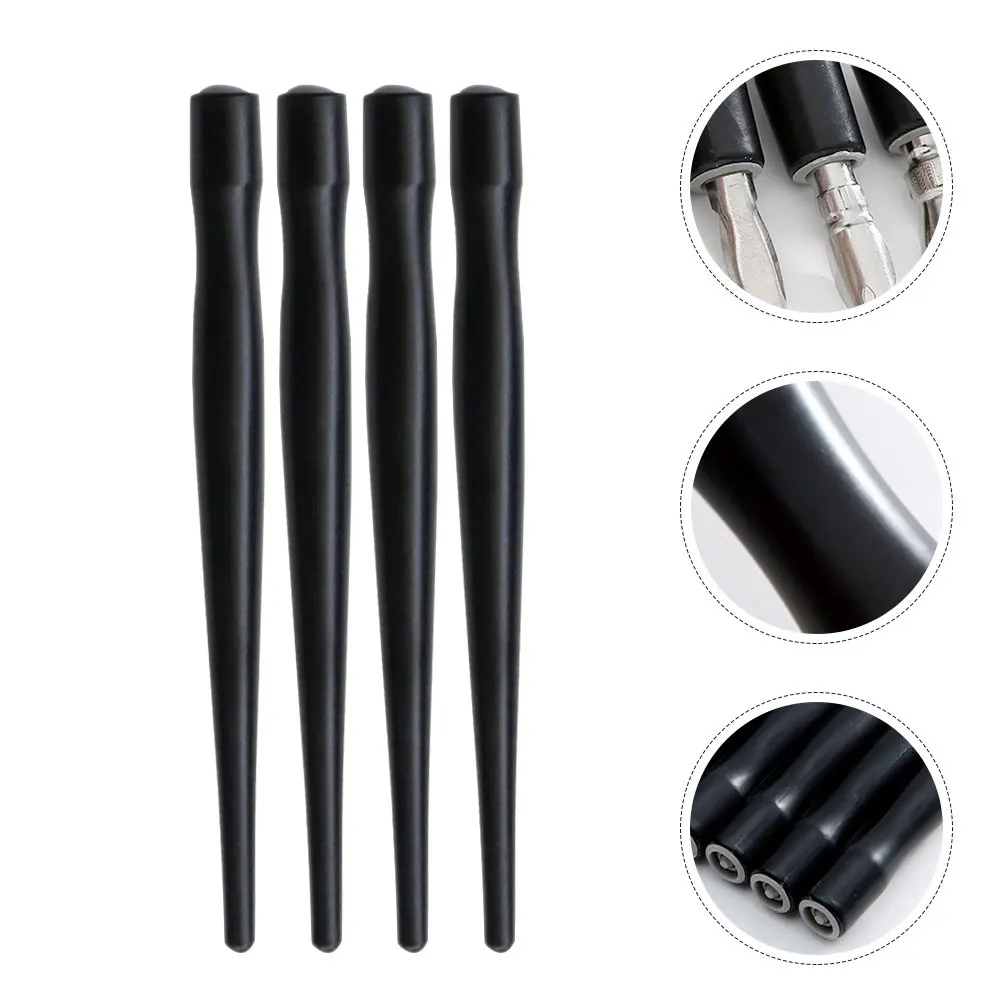 15-pecas-de-suporte-para-caneta-de-caligrafia-em-plastico-preto-suporte-profissional-para-ponta-de-pena-facil-de-segurar-superficie-lisa-leve-e-portatil-para-canetas-de-desenho