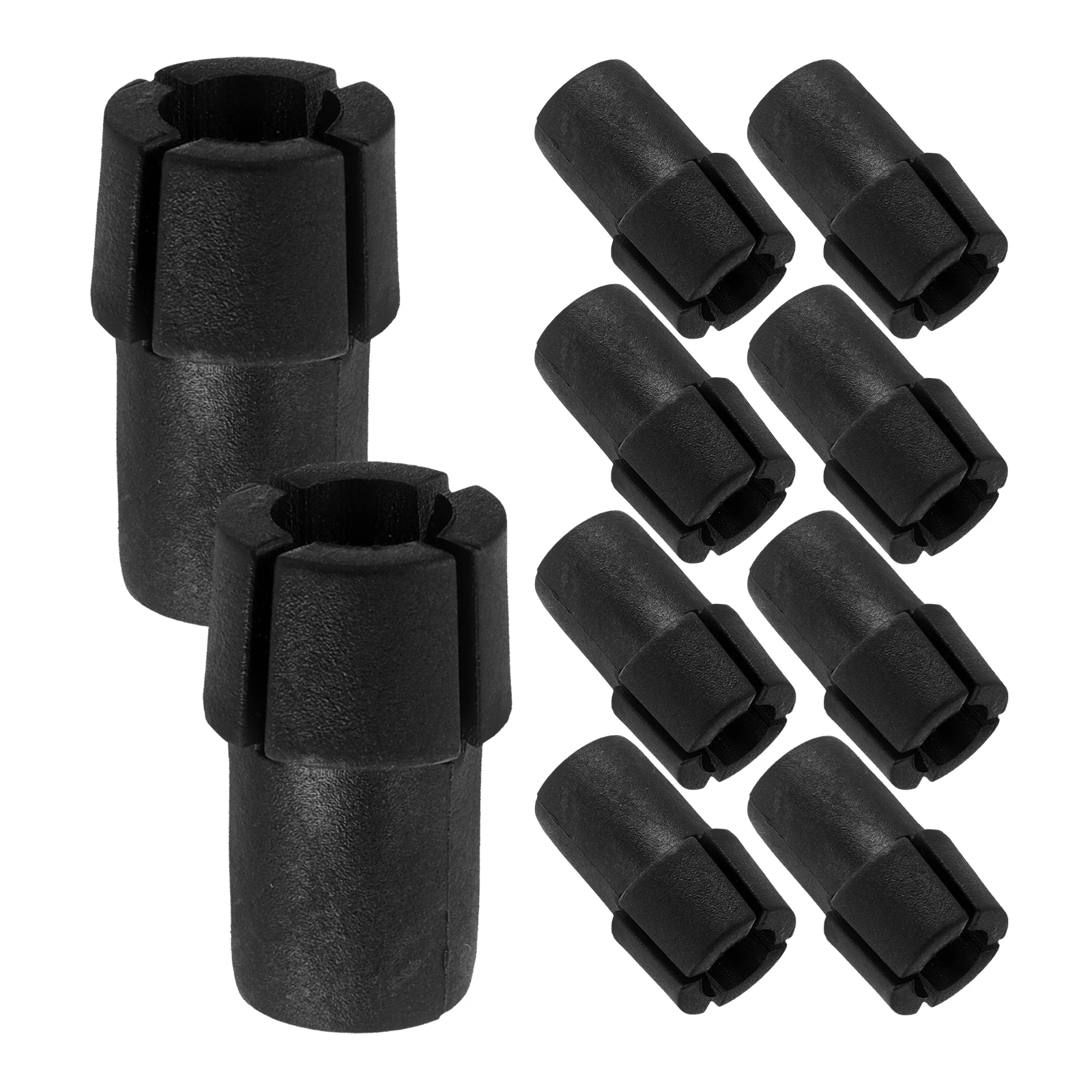 

10pcs Trekking Pole Accessories Lightweight Anti Slip Universal Compatibility Plastic Travel Hiking Supplies Stick
