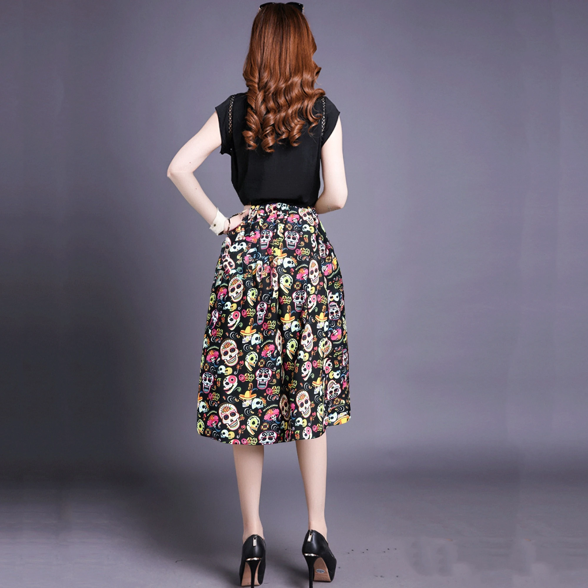 

Юбка со скелетом для взрослых на Хэллоуин, карнавальный костюм для вечеринки, карнавальный костюм для вечеринки, необычный сценический костюм