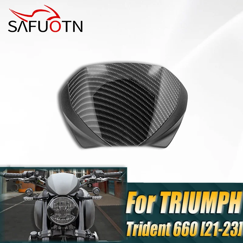 

Motorcycle Windshield Wind Shield Front Screen Lens Windscreen Fairing Kit for Triumph Trident660 2021 2022 2023