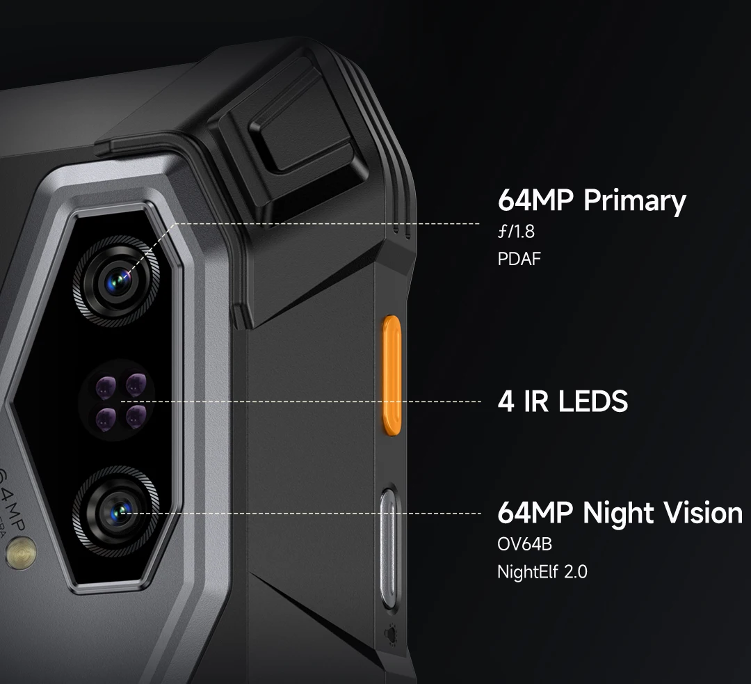 Ulefone Armor Pad 5 Pro 5G Rugged Tablet 24200mAh Android 15 Tablet 12GB+20GB RAM, 512GB ROM 64MP 120W GPS NFC