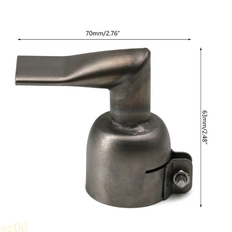 Q2Q4 20mm 90 Degree Angled Weld Nozzle For HLTE Hot Air Guns Nozzle Hot Air Welding Torches Welding Tip Accessories