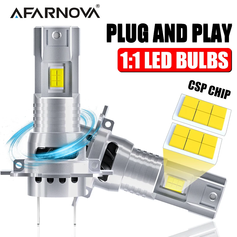 

1500W H7 LED Car Headlight H4 H11 Bulb Canbus 2000000LM CSP Chip LED H1 9005 9006 HB3 HB4 Fog light Bulb Suitable for 99% of Car