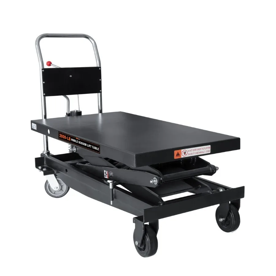 

2200lb Mobile Scissor Lift Table 67 Lifting Height Hydraulic lift table TMGALS10