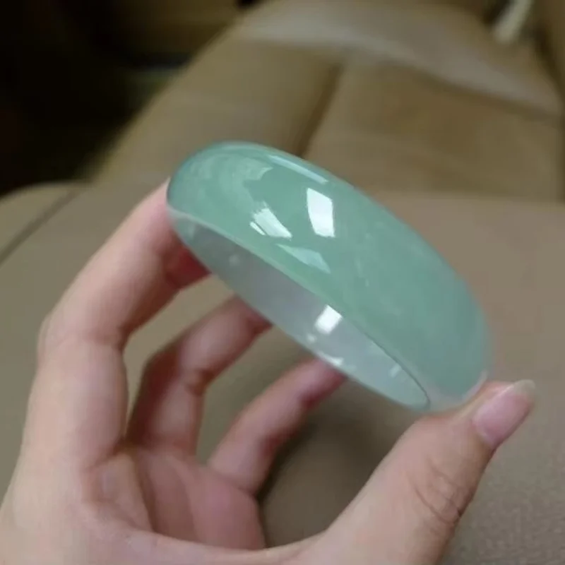 

Натуральный подлинный жадеит, специальное предложение, расширенный женский нефритовый браслет