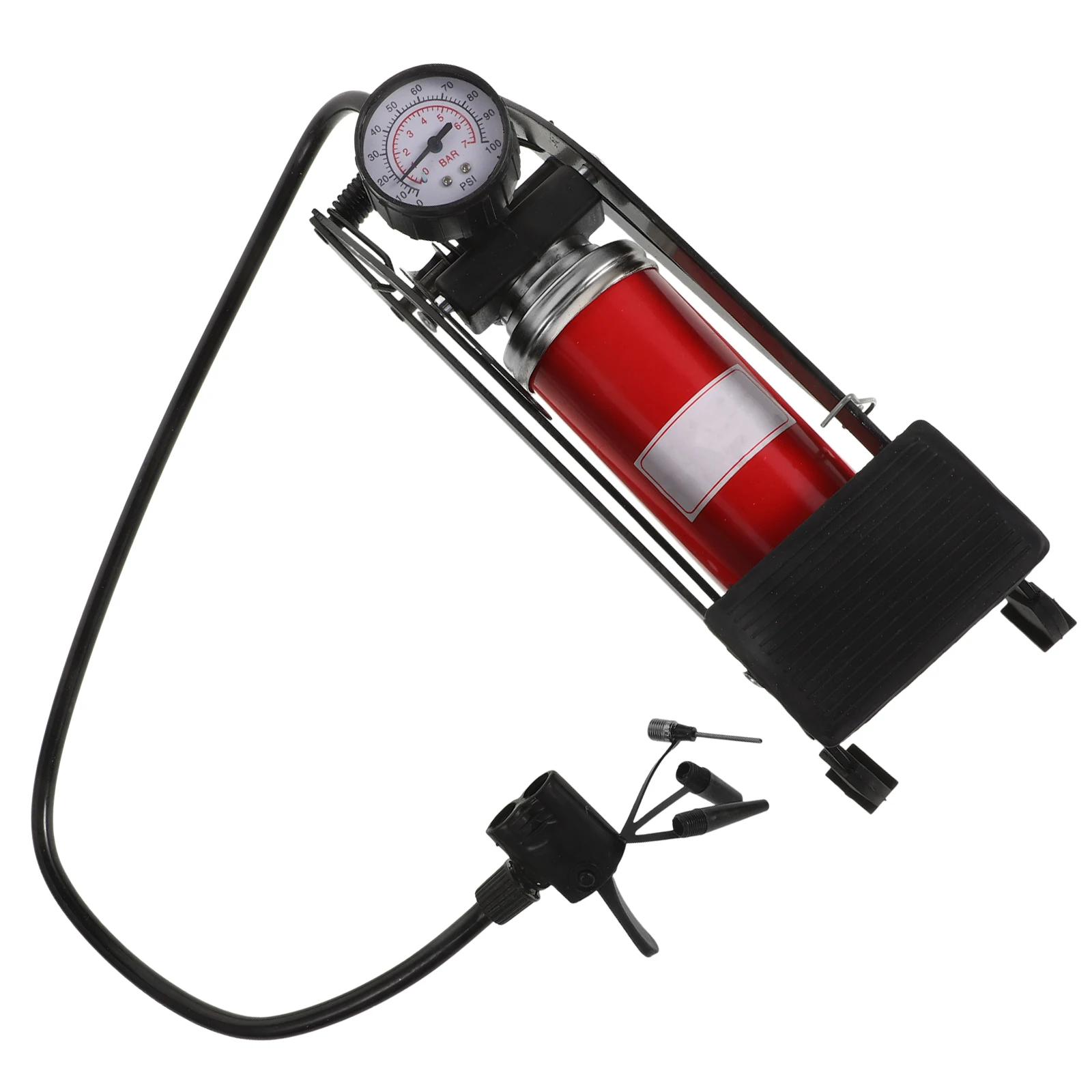 

Foot for Car Tire Inflator Bike Pump Tire Floor Pump Pumps Inflator Barometer Anti Skid Design Cars Motorcycles Bicycles Balls