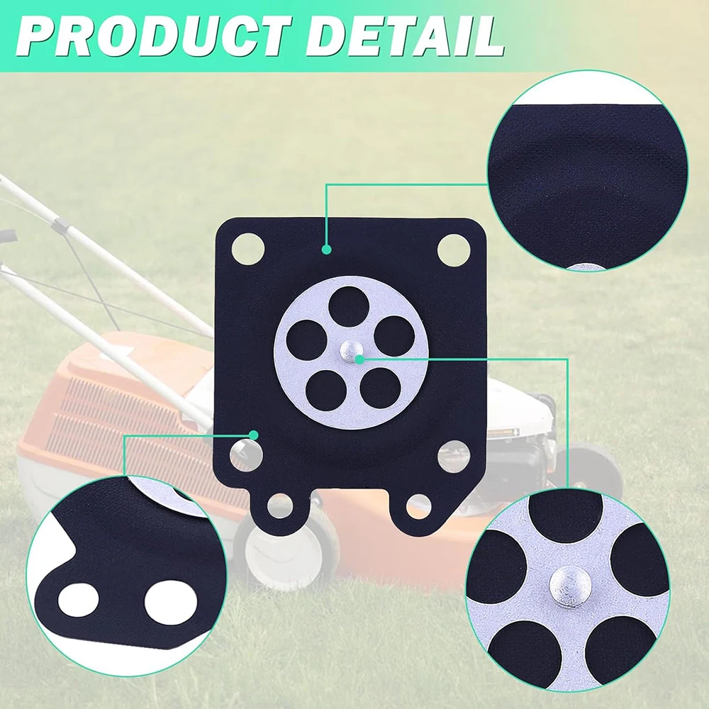 95-526 Diaphragm Gasket Metering For Walbro Carburetor 95-526-9 95-526-9-8 WA WT WY WZ Series Diaphragm 1&5&10&20PCS
