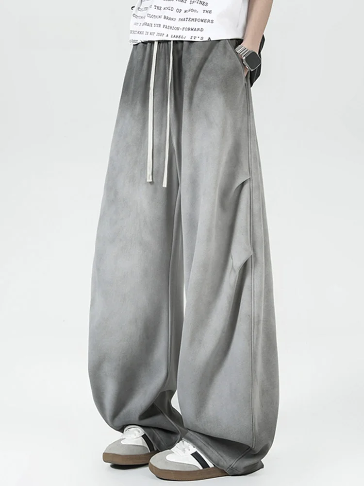 

Мужские повседневные брюки GLM, лето 2023, атомный дизайн, американская драпировка, прямые брюки, дышащие, удобные, неудачные