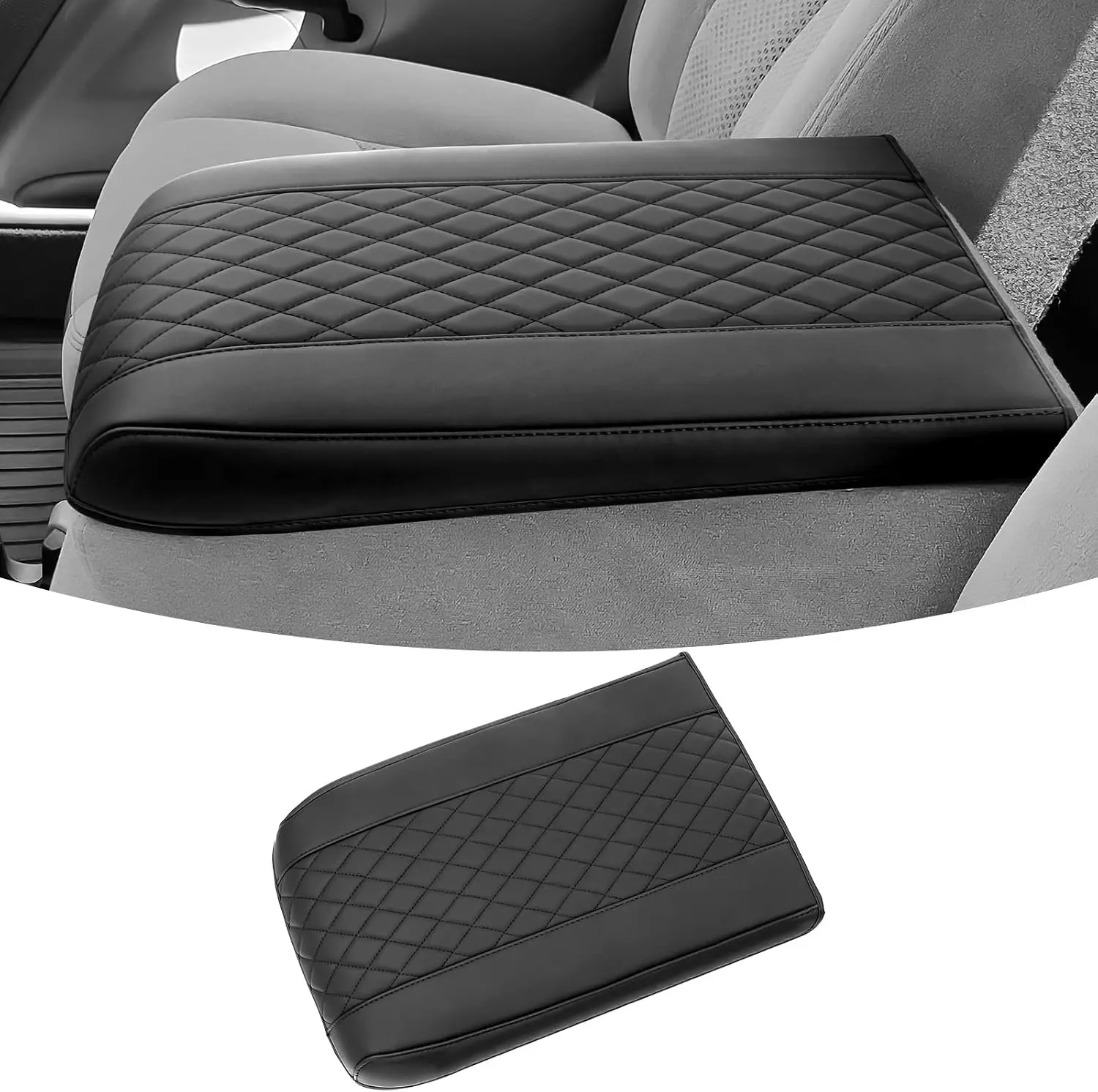 For Chevy Silverado/GMC Sierra 1999-2007, Tahoe & Suburban & Yukon & Avalanche, (Jump Seat) Car Armrest Cover Accessories