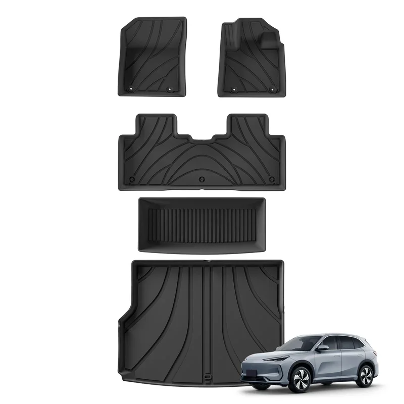 Use for Geely EX5 2025 2026 right hand Car Floor Mats for EX5 Cargo Liner Trunk Pad TPE Interior Accessories for EX5 RHD mat