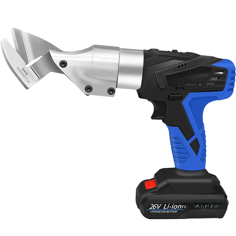 

Stainless steel handheld electric scissors color steel tile gold steel mesh lithium battery scissors