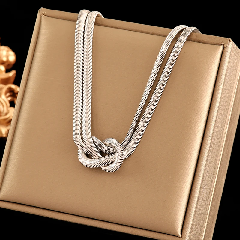 EILIECK 316L Edelstahl Gold Silber Farbe Dicke Kette Halskette Für Frauen Mode Kubanischen Hals Kette Wasserdicht Schmuck Geschenk