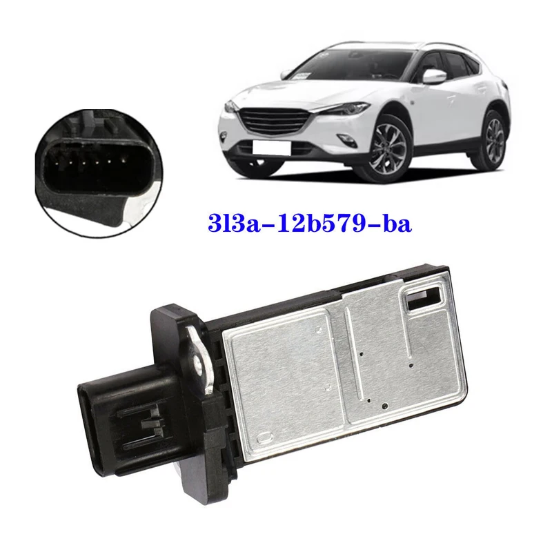 

3L3Z12B579BA Mass Air Flow MAF Sensor Replacement 3L3A-12B579-BA 3L3A12B579BA For Ford E150 F150 Fiesta Fusion Lincoln LS MKS
