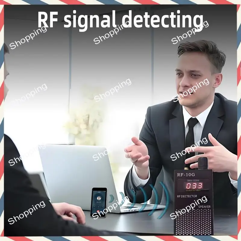 M20K RF Signal Finder, Radio Frequency Detector, Portable Bug Detector   For Hotels, Travel, Home
