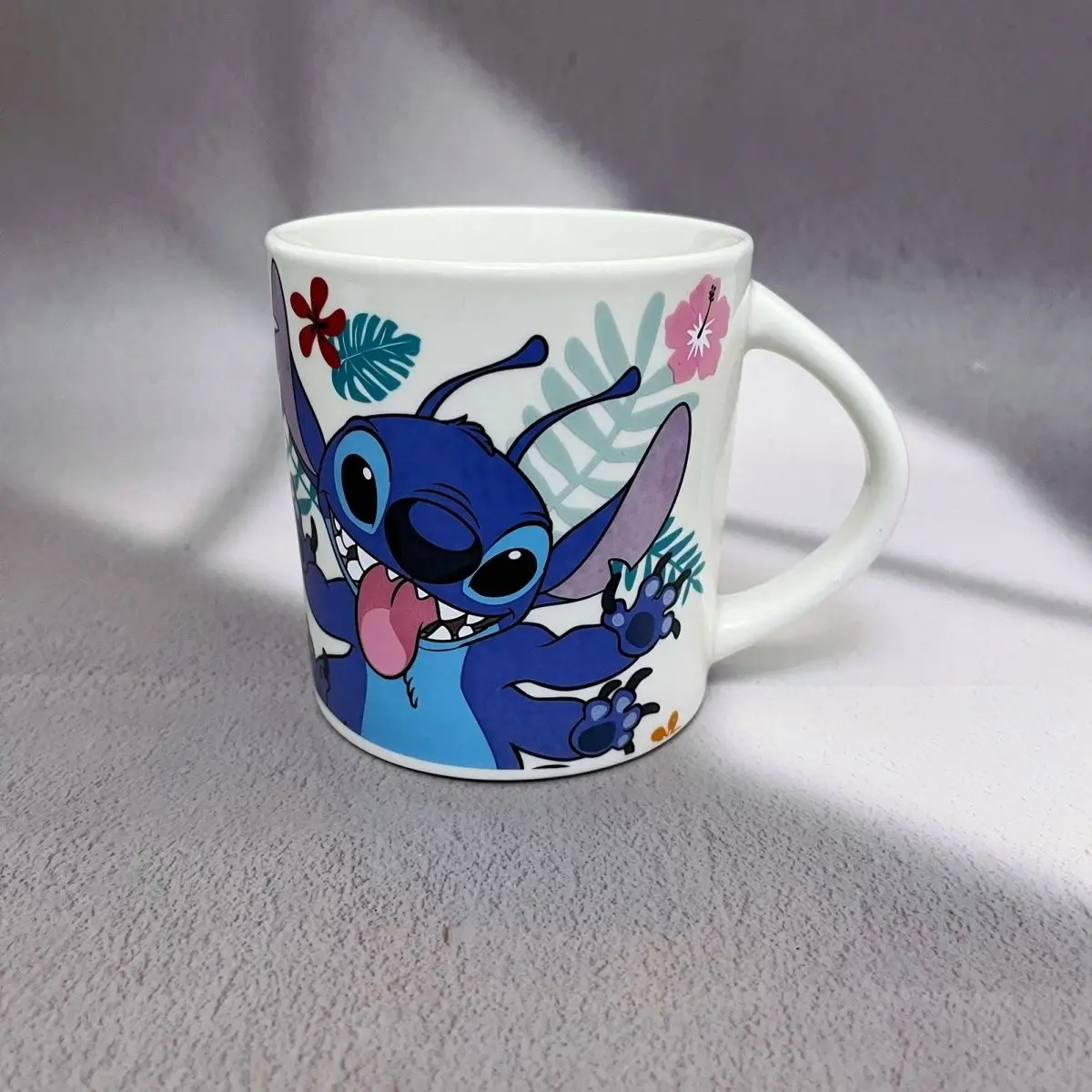 Disney Mug Stitch large capacity cartoon ceramic mug office desktop coffee cups children's milk cups