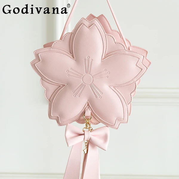 

Japanese Original Lolita Sweet Girl Handbag Large Capacity Cute Doll Feel Daily Versatile Outing Crossbody Bag