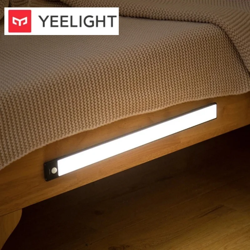 YEELIGHT Motion Sensor Wall Light LED Smart Body Sensing Light Strip 20cm/40cm USB Rechargeable Wardrobe Corridor Wall Light image 3