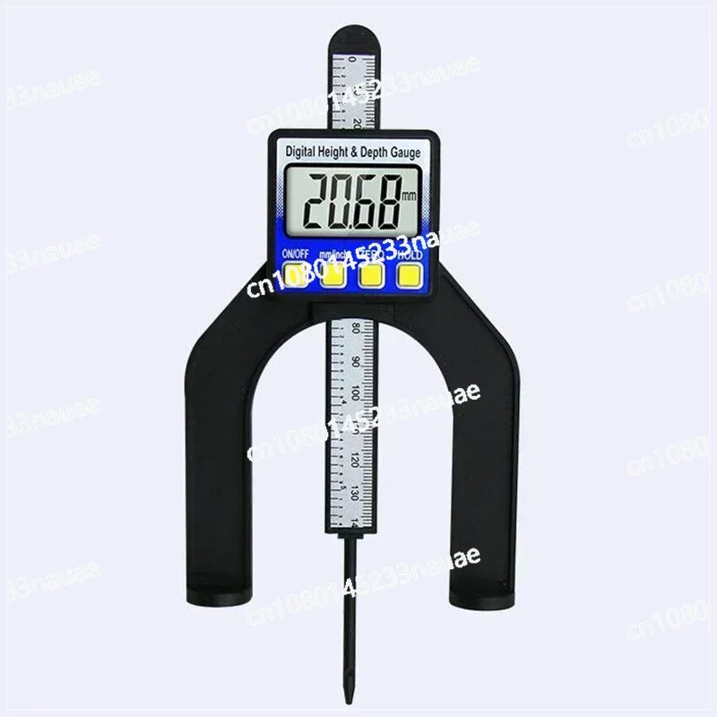 

High Depth Gauge Digital Display Vernier Caliper 0-80mm Depth Gauge Digital Display Woodworking Table Saw Height Gauge