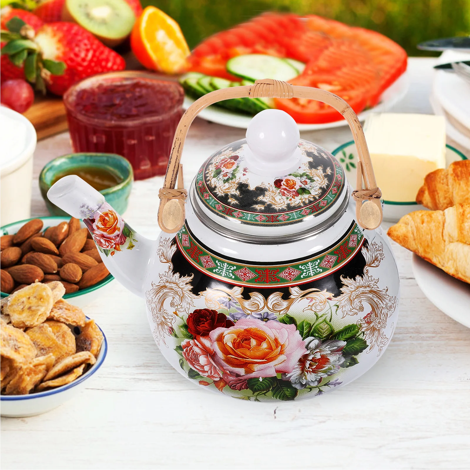 

Rattan Teapot Handle Replacement U-Shape Kettle Handle 10-13cm Comfortable Grip Pottery Clay Tea Pot Teapot Wicker Handles