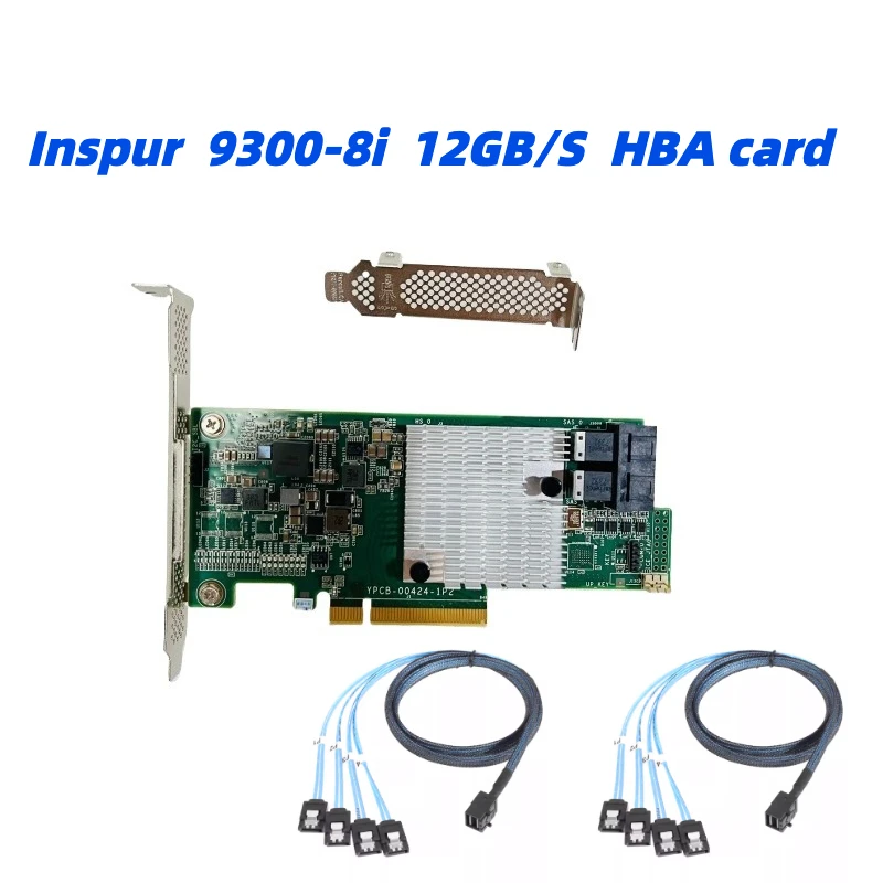 

Контроллер Inspur LSI SAS3008 9300-8i SATA/SAS HBA 12 Гбит/с, IT-режим ZFS TrueNAS