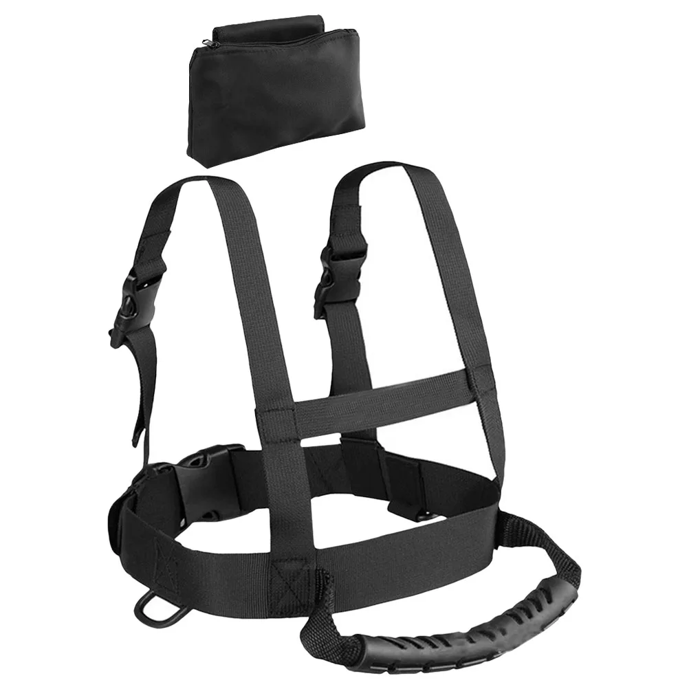 

Premium Skating Harness Ski Balance Teaching Belt Fall-Resistant Adjustable Outdoor Traction Strap For Snowboard Training