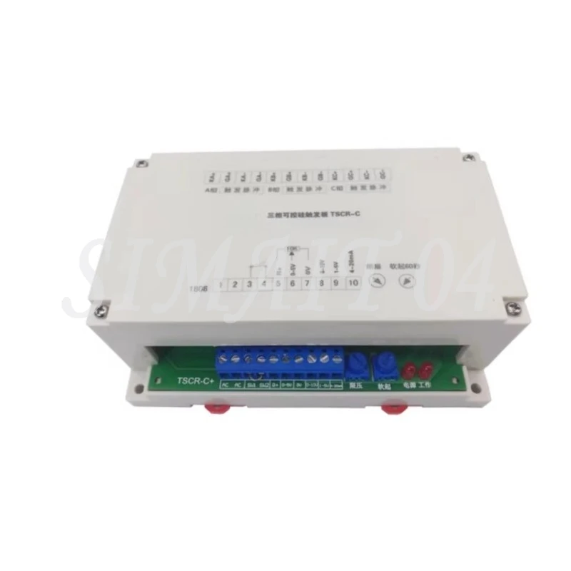 Three-Phase Thyristor Trigger Board TSCR-C Thyristor Phase-Shift Soft Start with Power and Voltage Regulation Function
