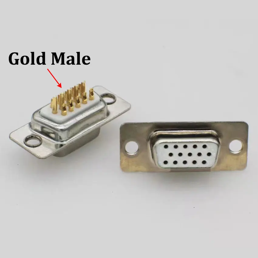 DB15 Gold Female