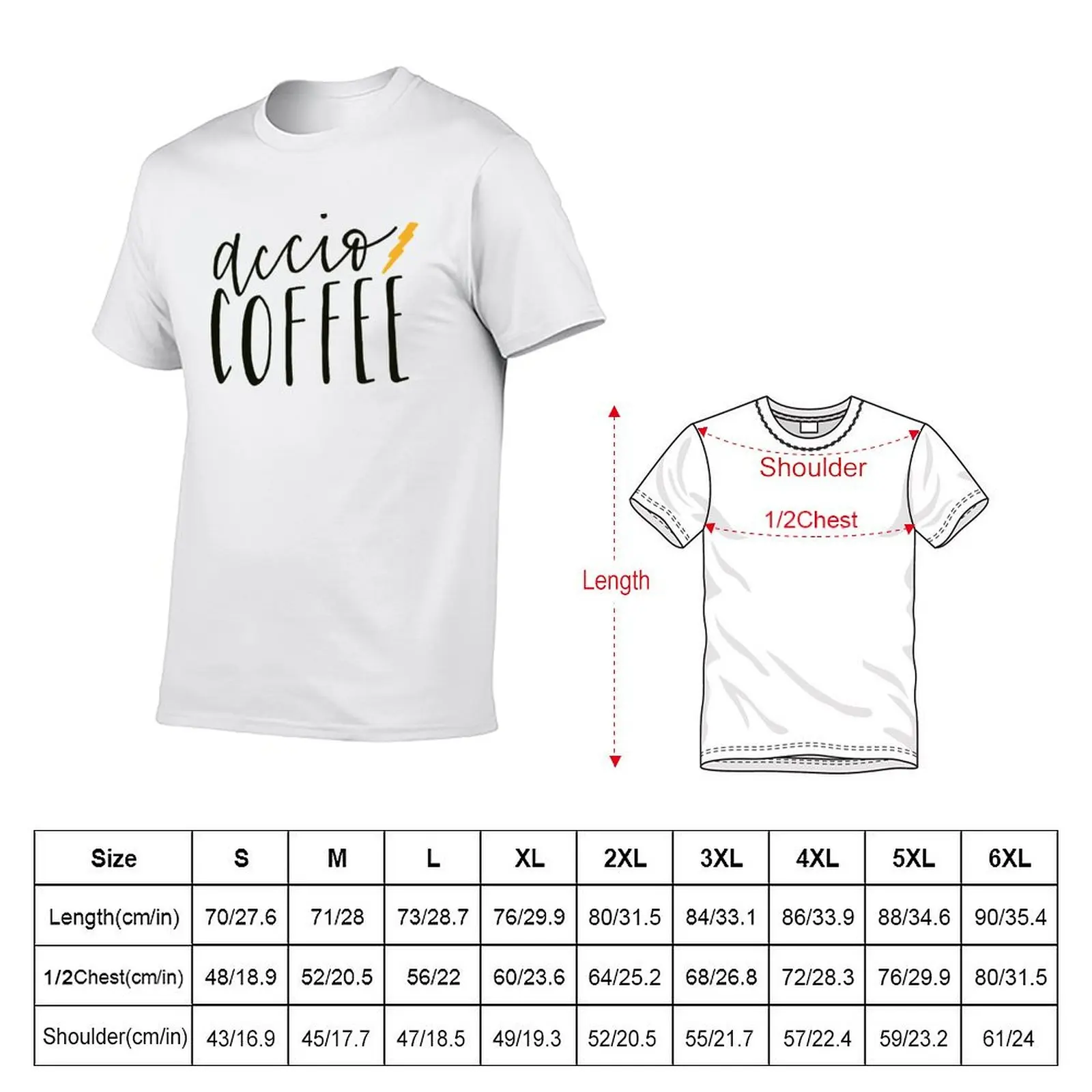 Accio Coffee T-Shirt Mechanic Work Tee Shirt