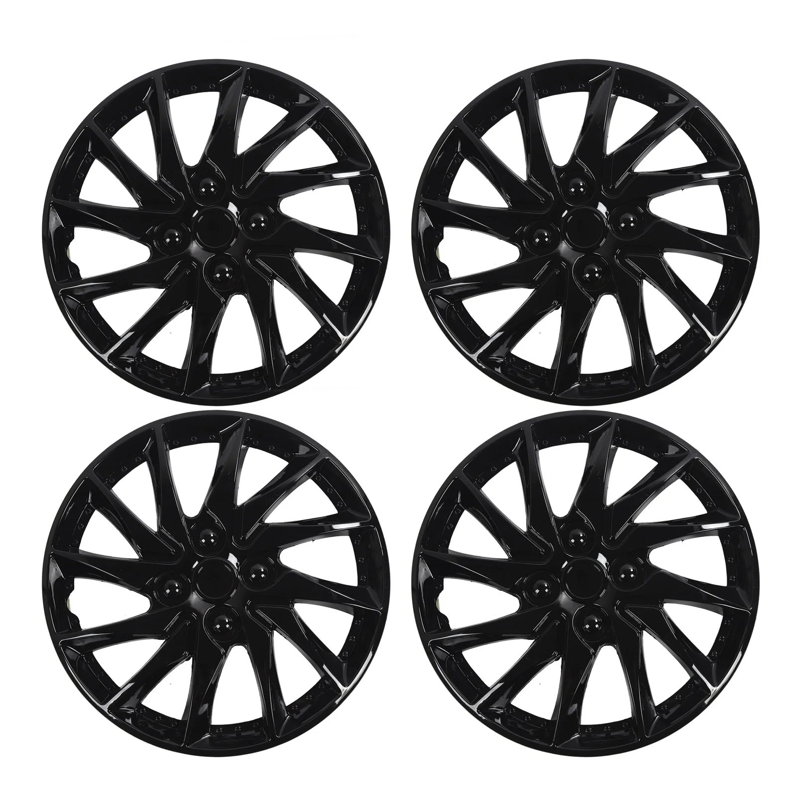 4pcs 14in Car Wheel Hub Cap Scratch Resistant Wheel Rim Cover Universal For Trucks Vans