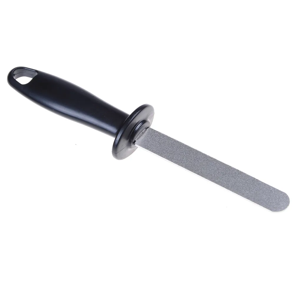 Non-slip Handle Diamond Knife Sharpening Tool 400# 1000# Double Sided Knife Sharpener Kitchen Utensils