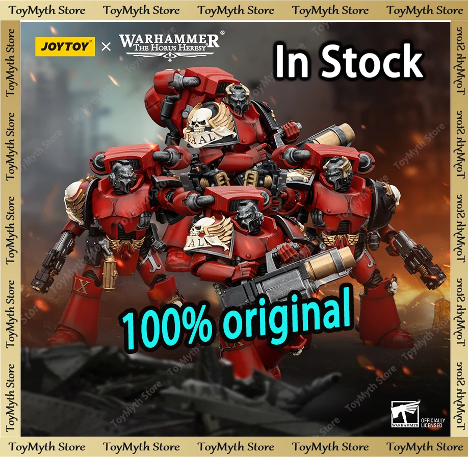 

[IN STOCK] 100% Original JOYTOY 1/18 Action Figure 40k Blood Angels Angel's Tears Squad PVC Statue Collectible Model Toys Gift