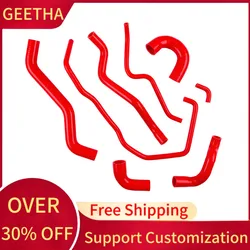 Silicone Water Radiator Cooling Hose Tube Kit Fit For Fiat Abarth 500 595 695 All Versions