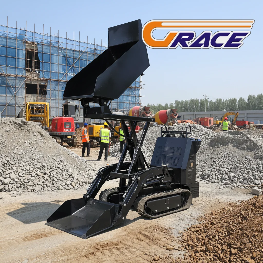 Mini Dumper 500kg EURO 5 EPA Fast Delivery High Quality Crawler Dumper Factory Customize Wholesale