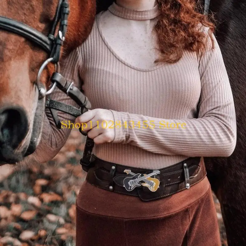 49MC استبدال أبازيم الحزام المبتكرة هدايا أبازيم الحزام الغربي الأنماط الغربية الرائعة لتعزيز الزي العصري #5