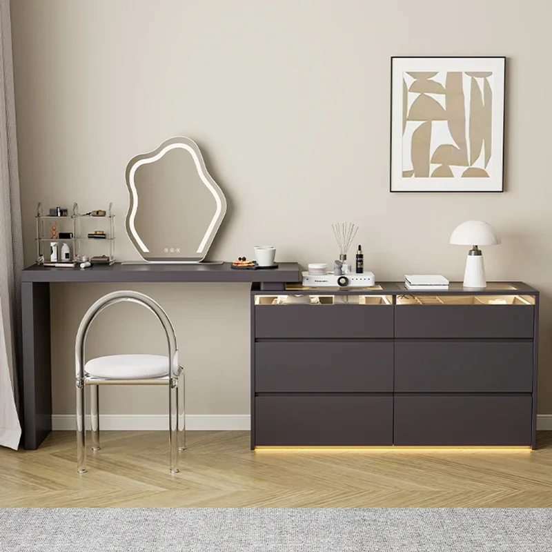 

Nordic Storage Dressers Makeup Luxury Multi Functional With Drawer Dressers Vintage Modern Bedroom Furniture Tocador Mueble TYDT
