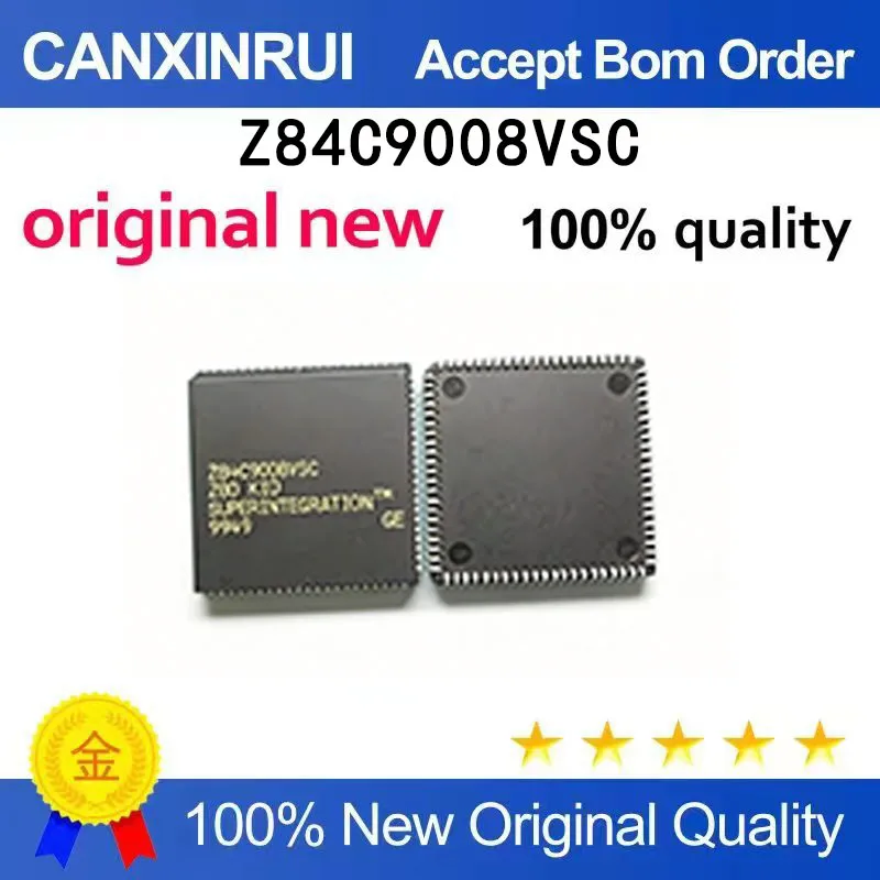(5pcs-100pcs）Brand new original Z84C9008VSC PLCC84 packaged microprocessor