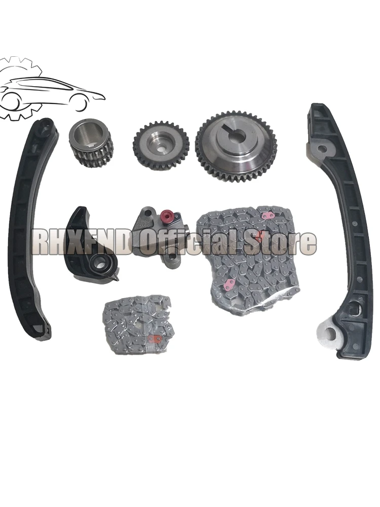 

HR15DE/HR16DE/HR18DE Timing Chain Tensioner Kit Fit for Nissan CUBE JUKE LATIO Saloon LIVINA MICRA QASHQAI 1.5L/1.6L/1.8L 2005-