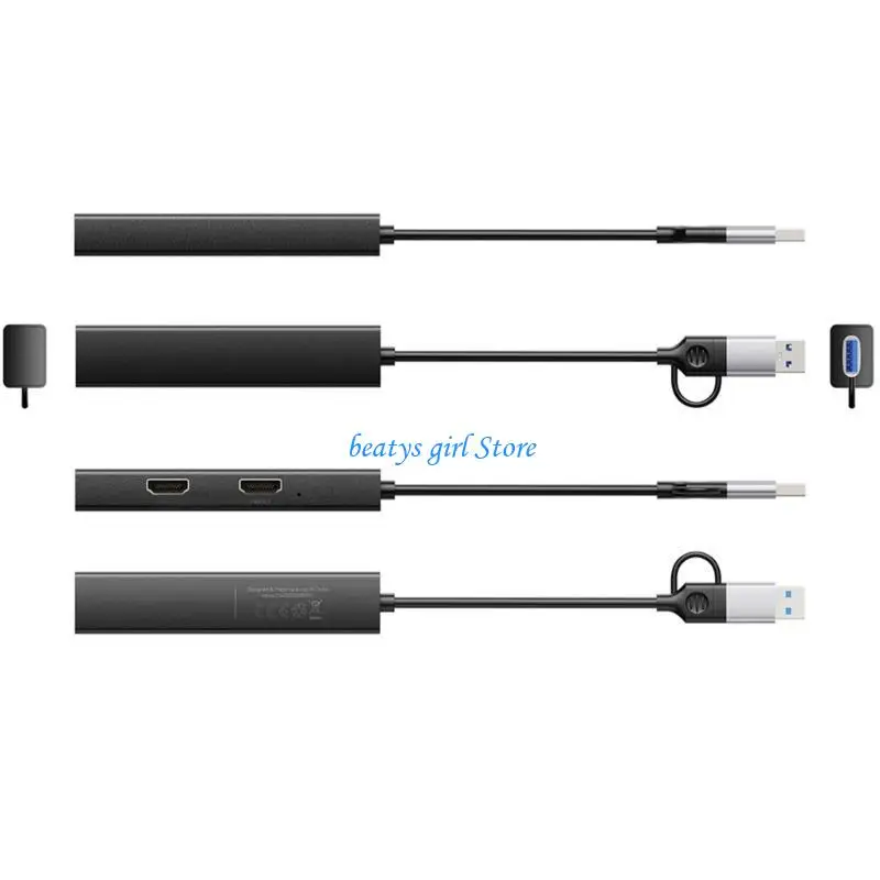 C7AB ezcap316 مزدوج CAMLink بطاقة التقاط الفيديو 1080p 60fps جهاز التقاط للكمبيوتر كاميرات الفيديو بث مباشر لعبة تسجيل