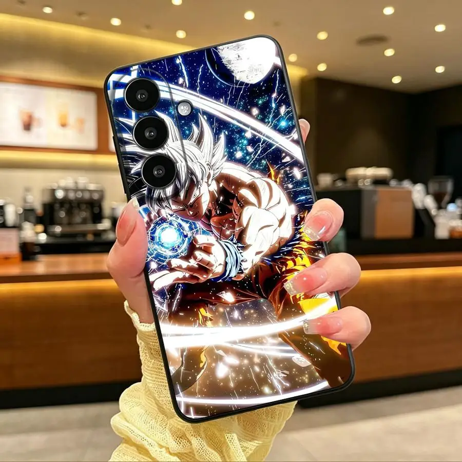 Dragon Balls Goku Cosmic Phone Cover Case for Samsung Galaxy S26 Ultra Note 20 8 9 10 S24 S21 FE S10 S9 S20 S26+ S25+ S23 S24+