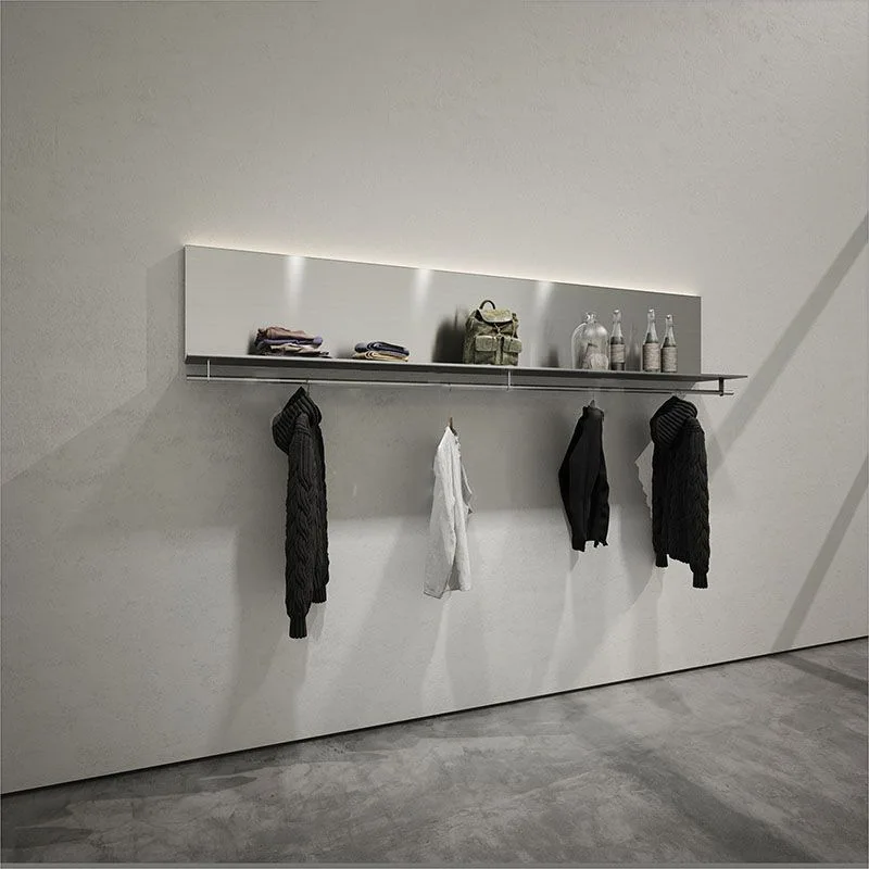 Clothing store display rack Wall-mounted shelf Store decorative bag Women's clothing Wall-mounted clothes