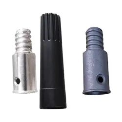 Handle Tips Multifunction Household Easy to Install Replace Acca Adapter Tips for Cleaning Tools Telescopic Pole Brush Head