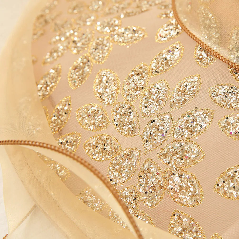 

Organza Sun Hat Women Wide Brim Floppy Bloomy Beach Travel Summer Camp Vacation Lightweight Comfortable Durable