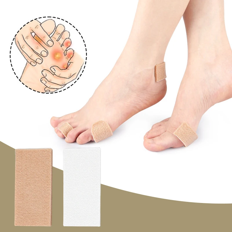 1Sheet Felt Anti Wear Stickers Heel Anti Friction Sticker Tape High Heels Foot Protection Sticker Shoe Accessories