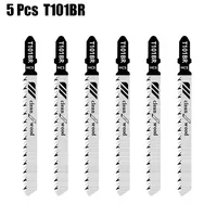 T101BR Jigsaw Blades Soft Wood Fits Power Tool Sawblade Accessories Down Cutting For Plywood HCS Laminates Veneers Parts