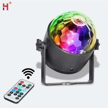 Sound aktivierte Party Lichter mit Fernbedienung DJ Beleuchtung Disco Ball Licht Blitzlicht Lampe Bühnen licht für Home Room Dance Party