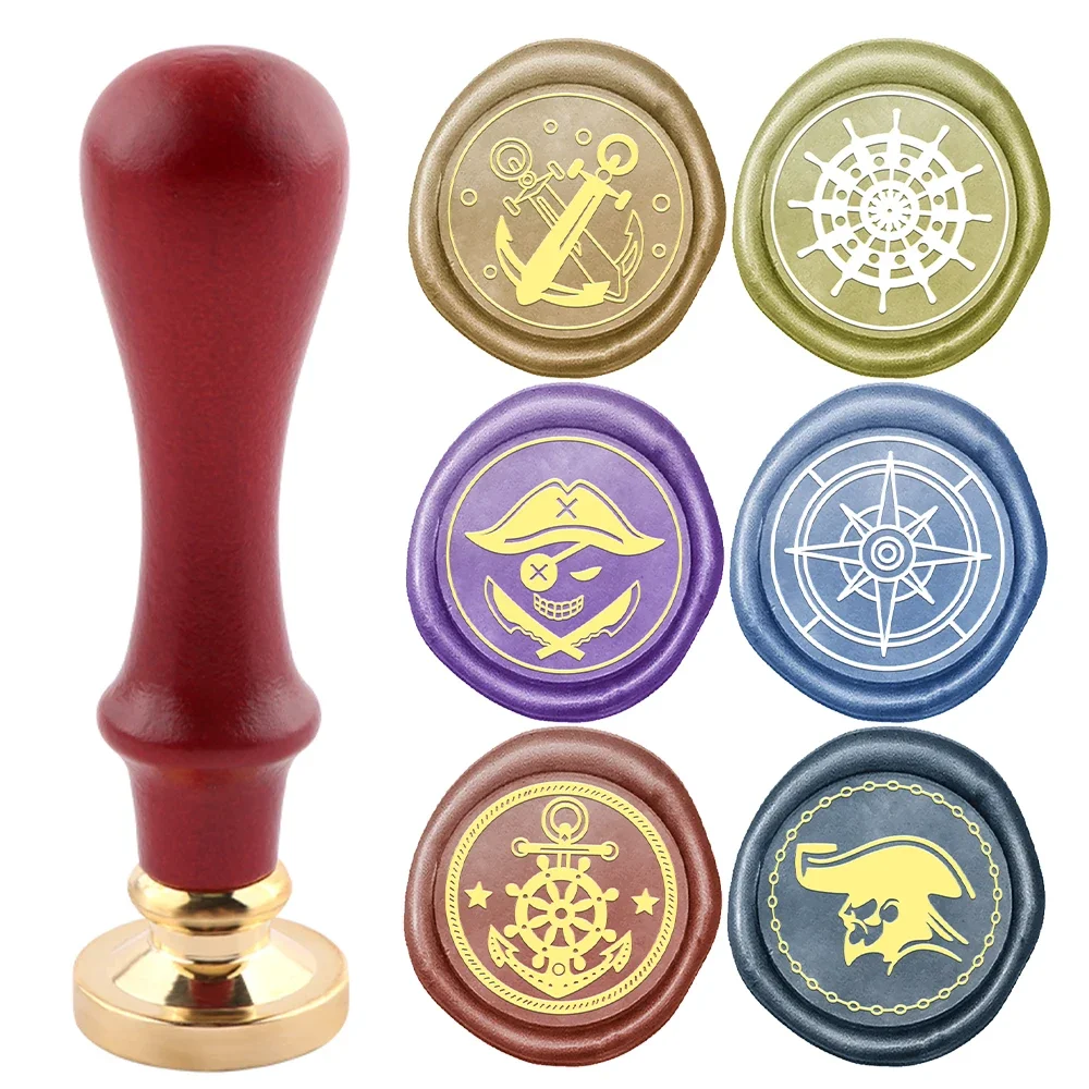 

1 Set King of Thieves Themed Wax Seal Stamp Diy Craft Supplies Scrapbooking Christmas Wedding Invitation for Decoration Wine