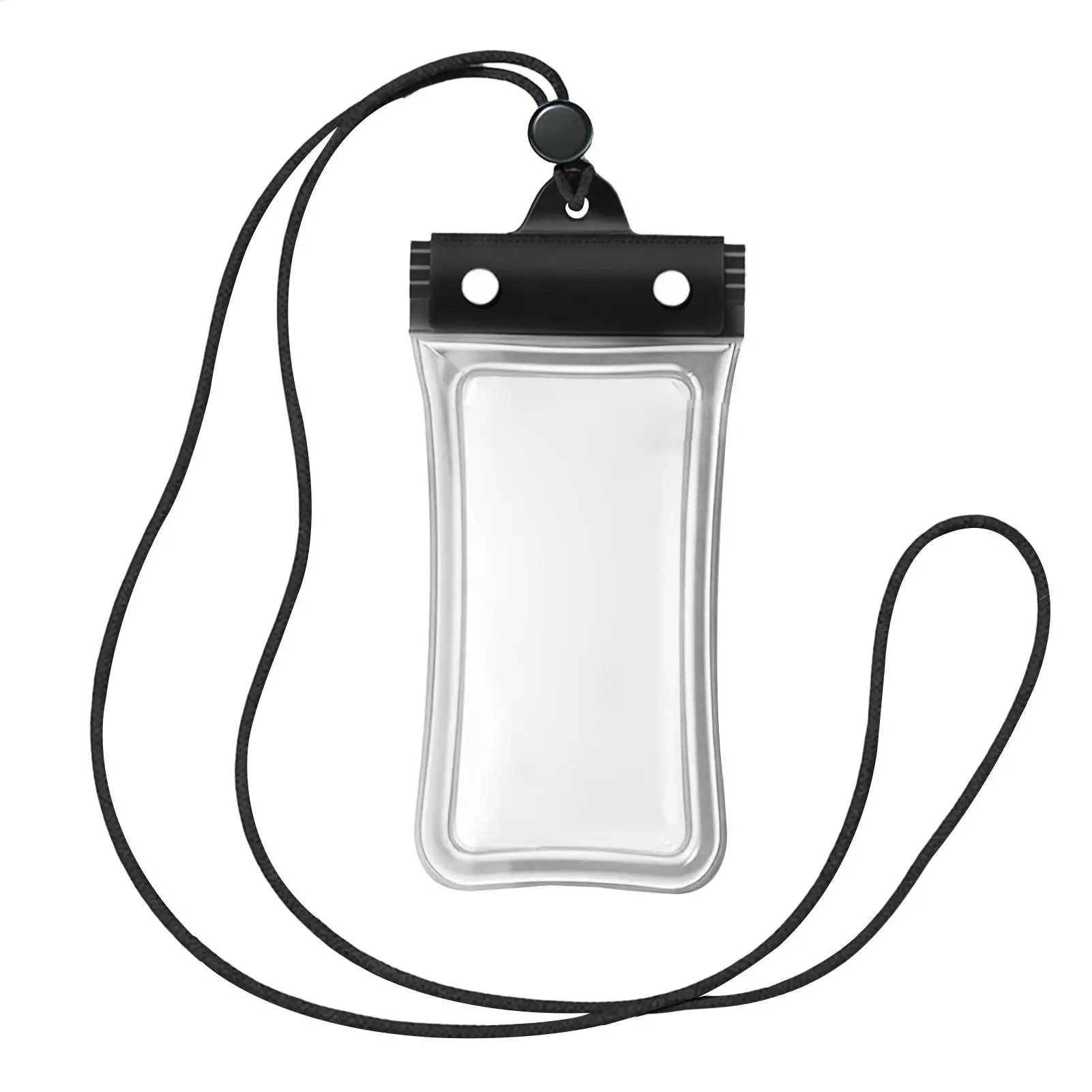 Waterproof Phone Pouch Clear Floating Touch Screen Submersible Dry Bag with Lanyard for Swimming Diving Snorkeling Beach Cruise